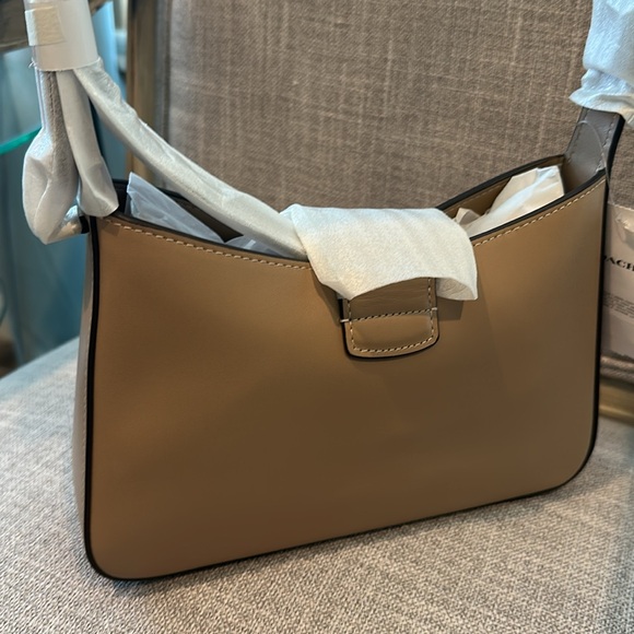 NEW- Coach Eliza Shoulder Bag- color Taupe - Picture 9 of 13